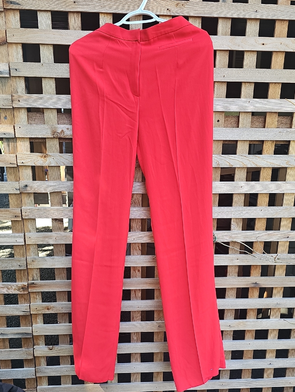 Luisa Spagnoli Bright Red Skinny Trousers